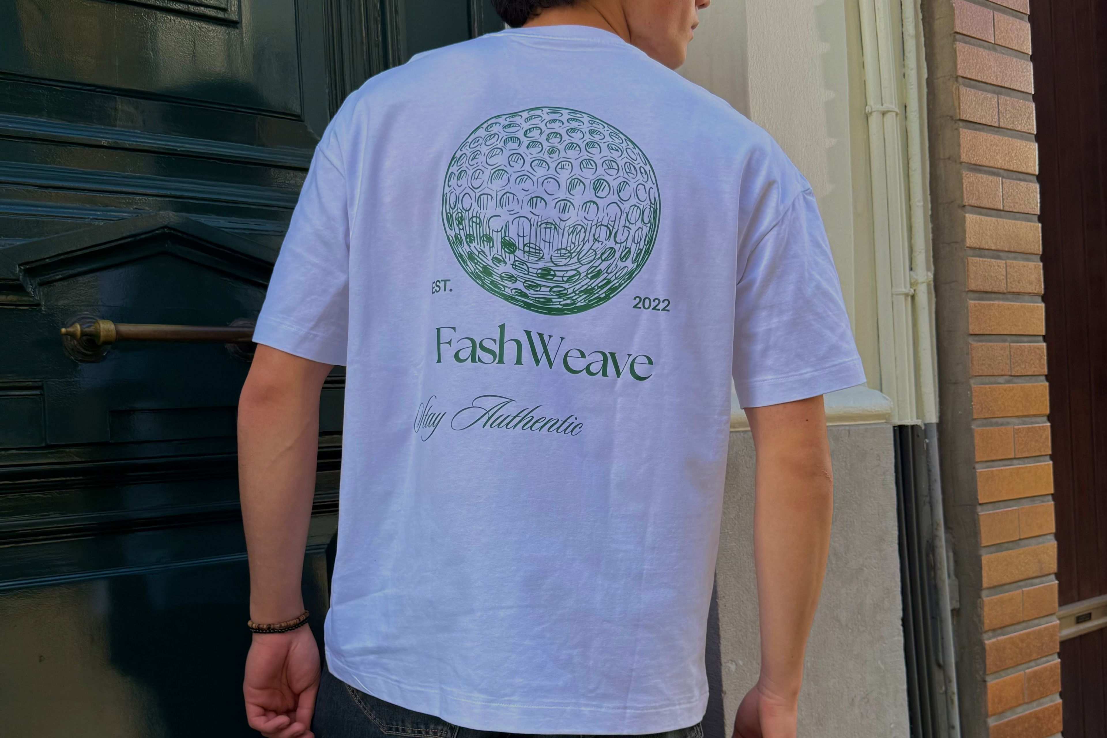 Golf Club Tee - White