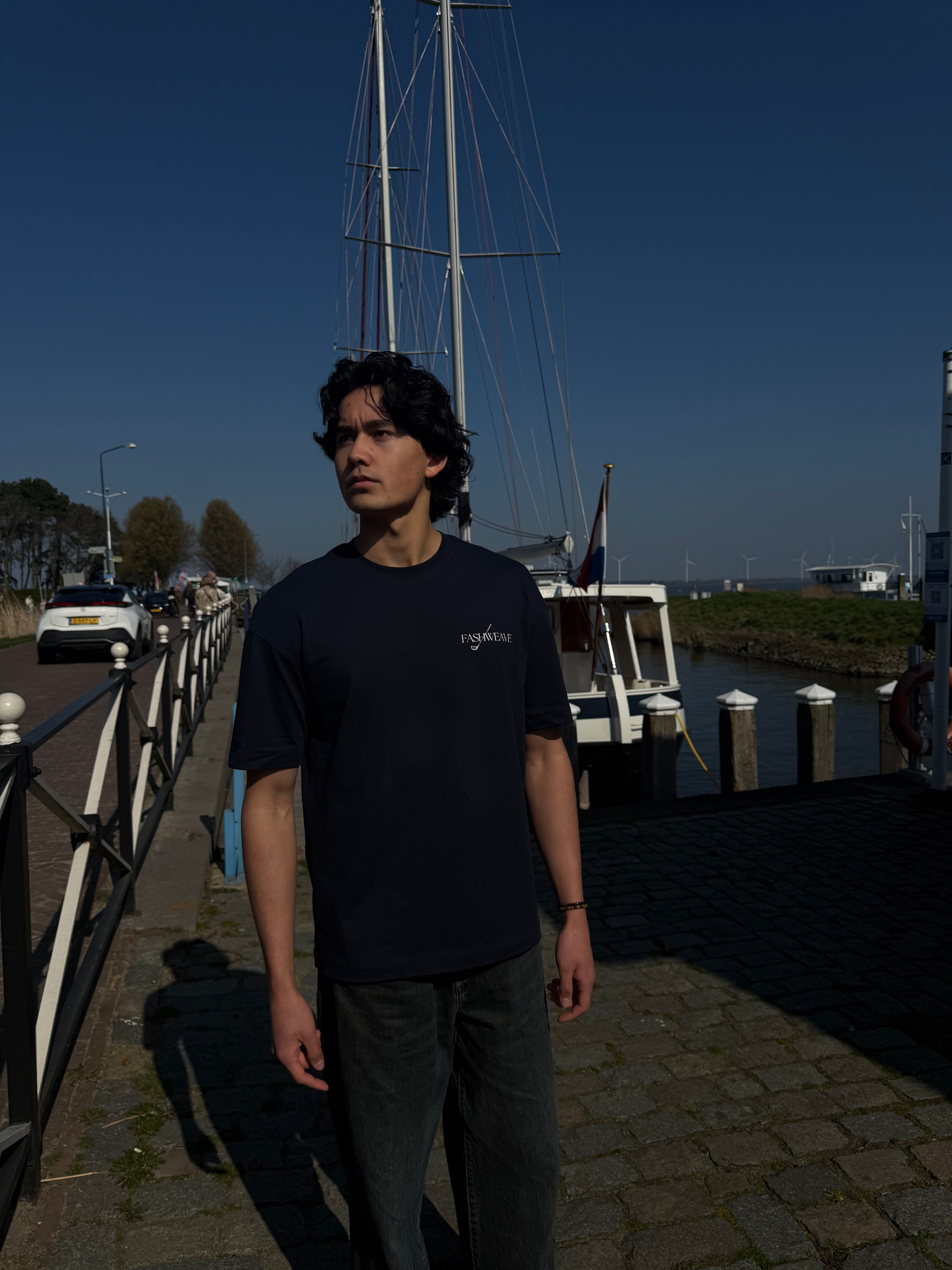 Golf Club Tee - Navy
