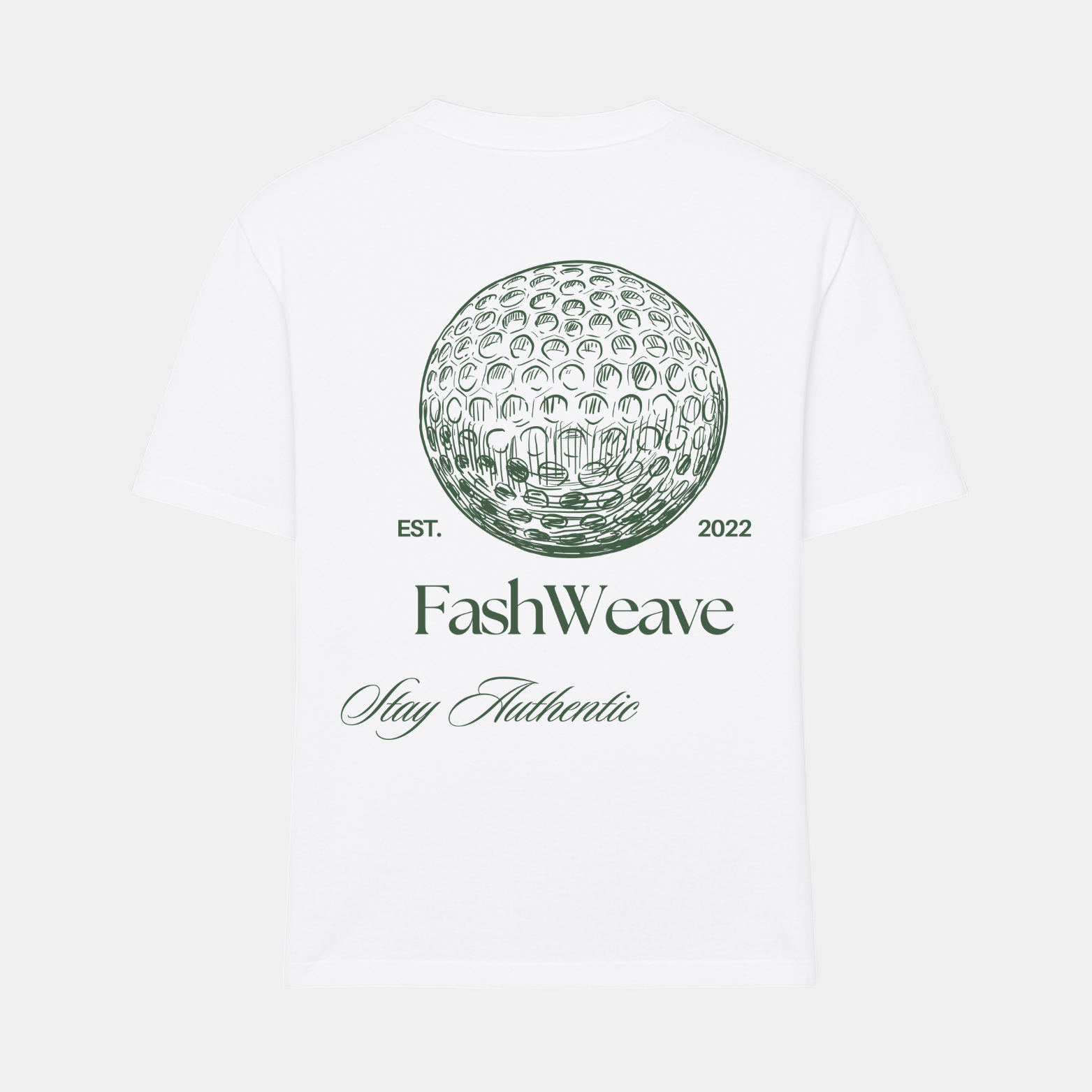 Golf Club Tee - White