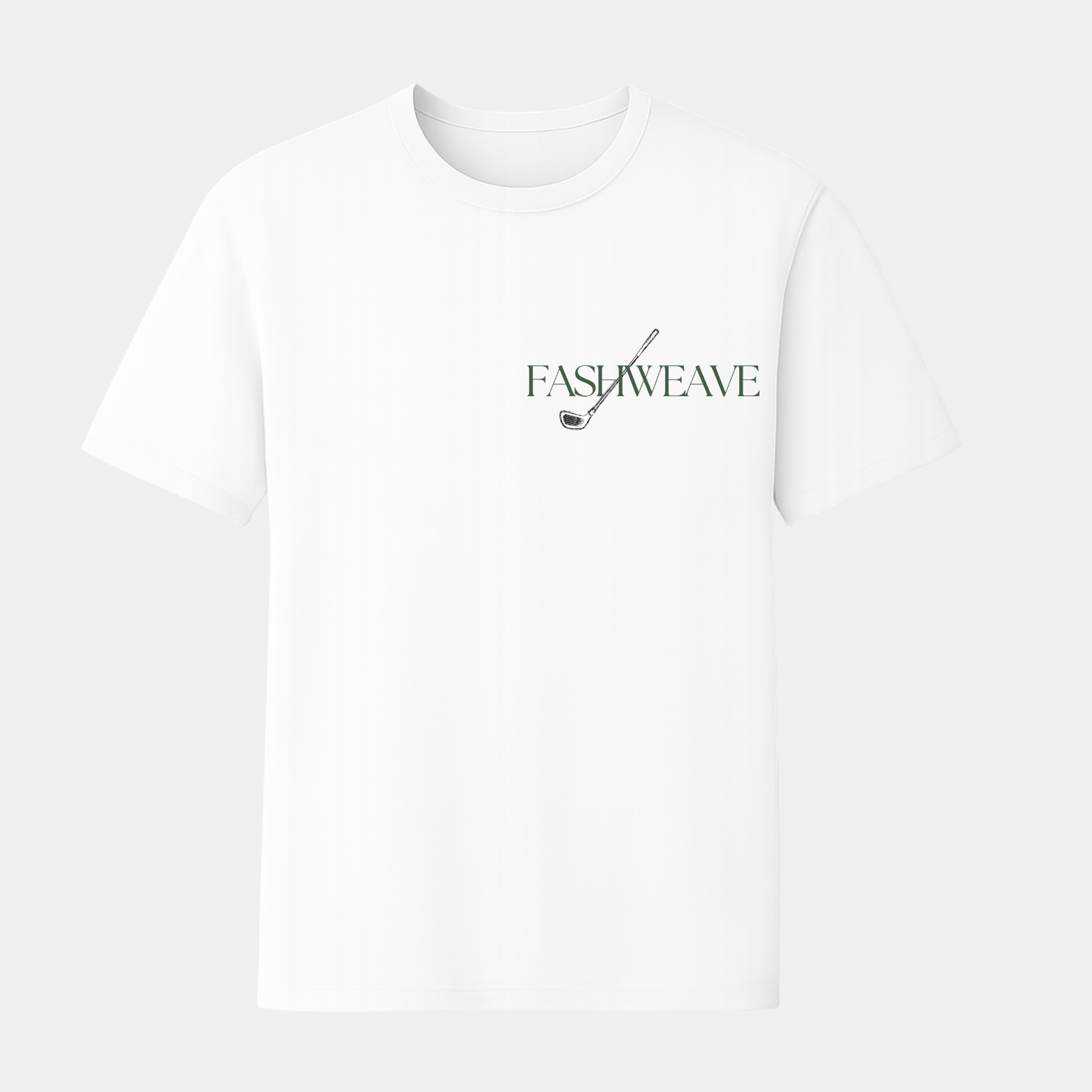 Golf Club Tee - White